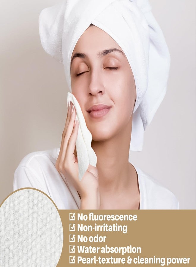 RAQEHO 100 Compressed Towel Tablets - Disposable Face Washcloths Fast Drying Lightweight for Adult Camping Hiking Facial Mini Makeup Wipe Coin Tissues Travel Hotel Cleaning Supplies - Image 4